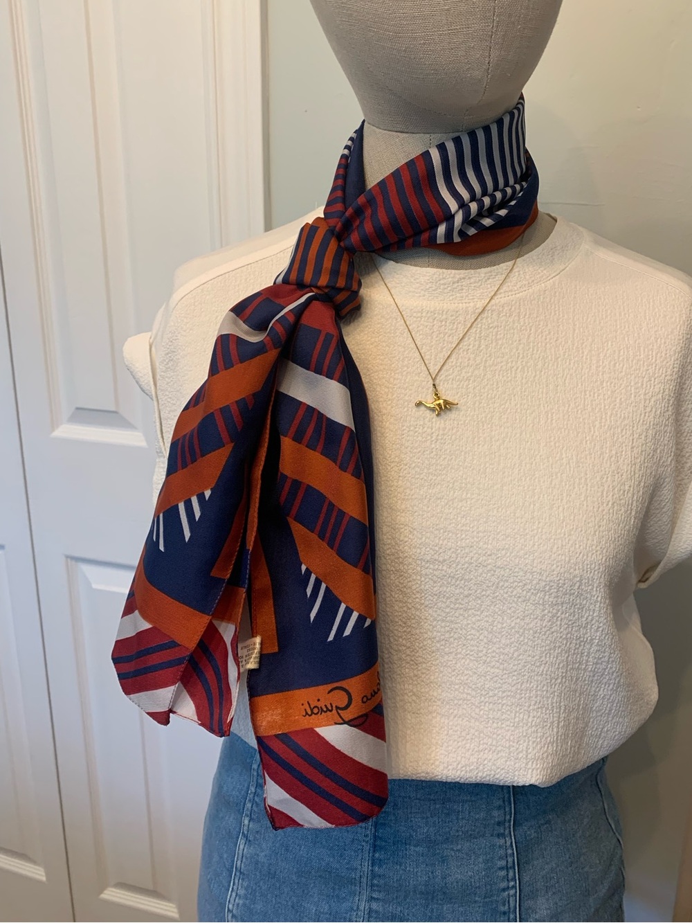 Vintage Stefano Guidi Scarf
